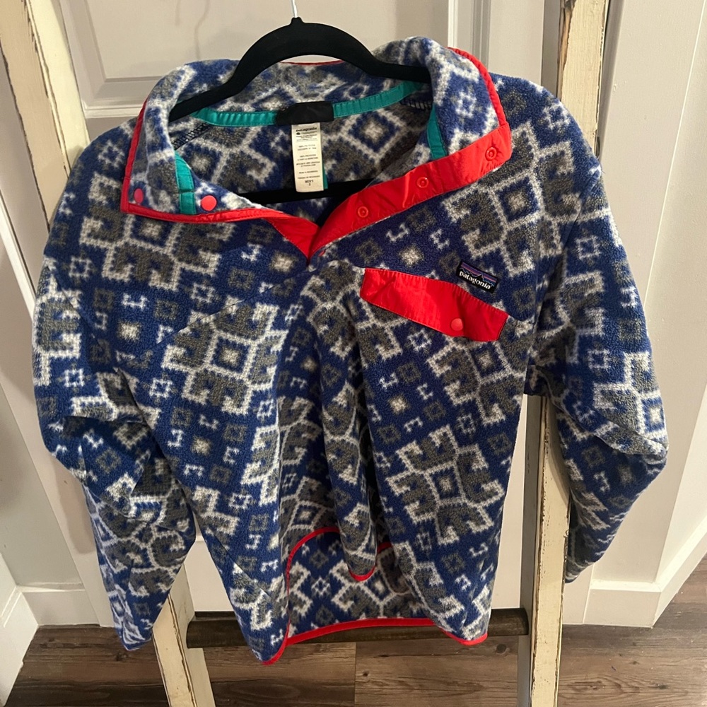 Unisex/Men’s Size Small Synchilla Snap Patagonia *RARE*